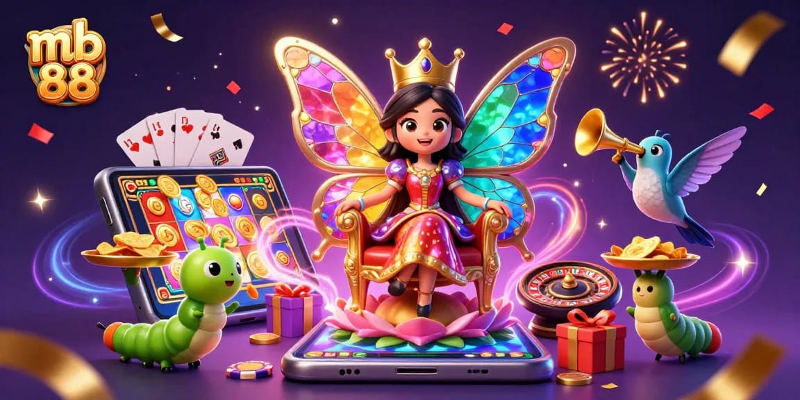 Khám phá không gian giải trí tại mb 88 với vương quốc 3D đầy sắc màu, tiền thưởng và trò chơi hấp dẫn.