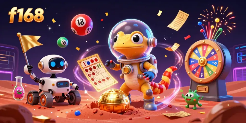 Engage in thrilling casino adventures with f168 at an alien-themed gambling world.