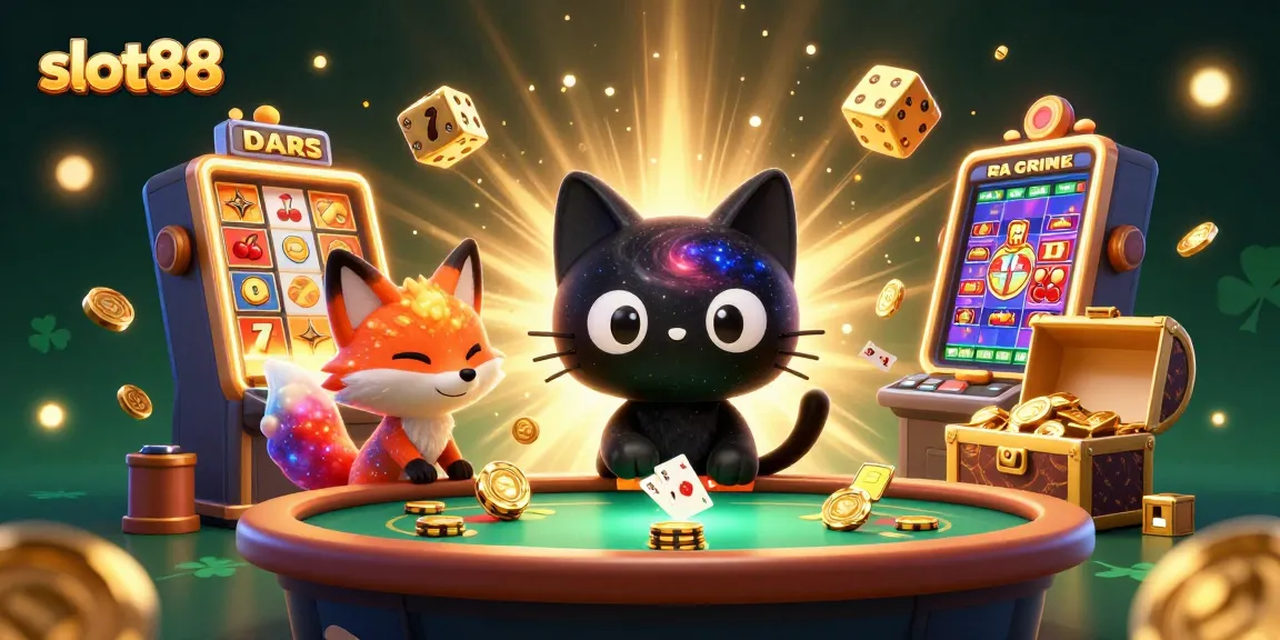 Slot88 menawarkan jackpot dengan mesin slot yang menarik dan karakter lucu di kasino virtual.