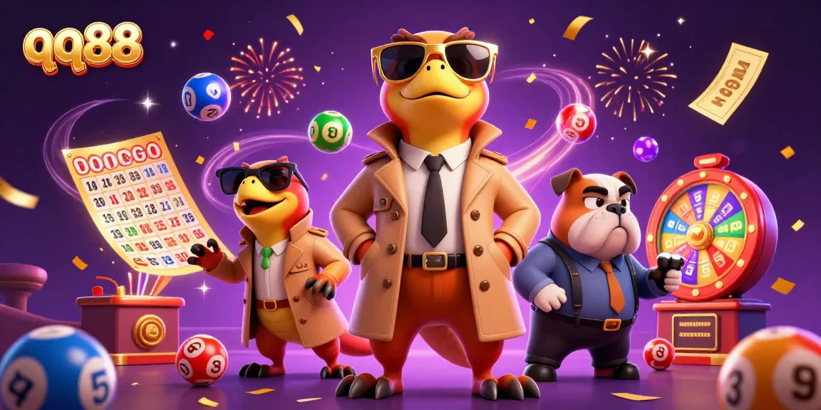 Engage with qq88 through a vibrant 3D illustration depicting raptors entering a VIP lounge.