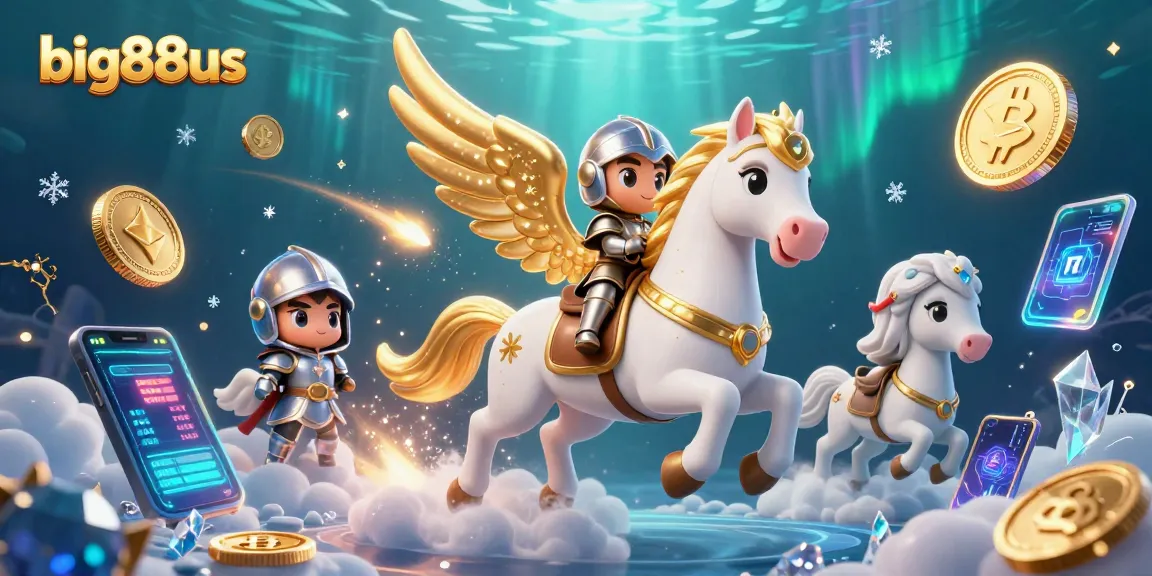 Engage in thrilling gaming at big88us with celestial elements, crypto coins, and vibrant casino designs.