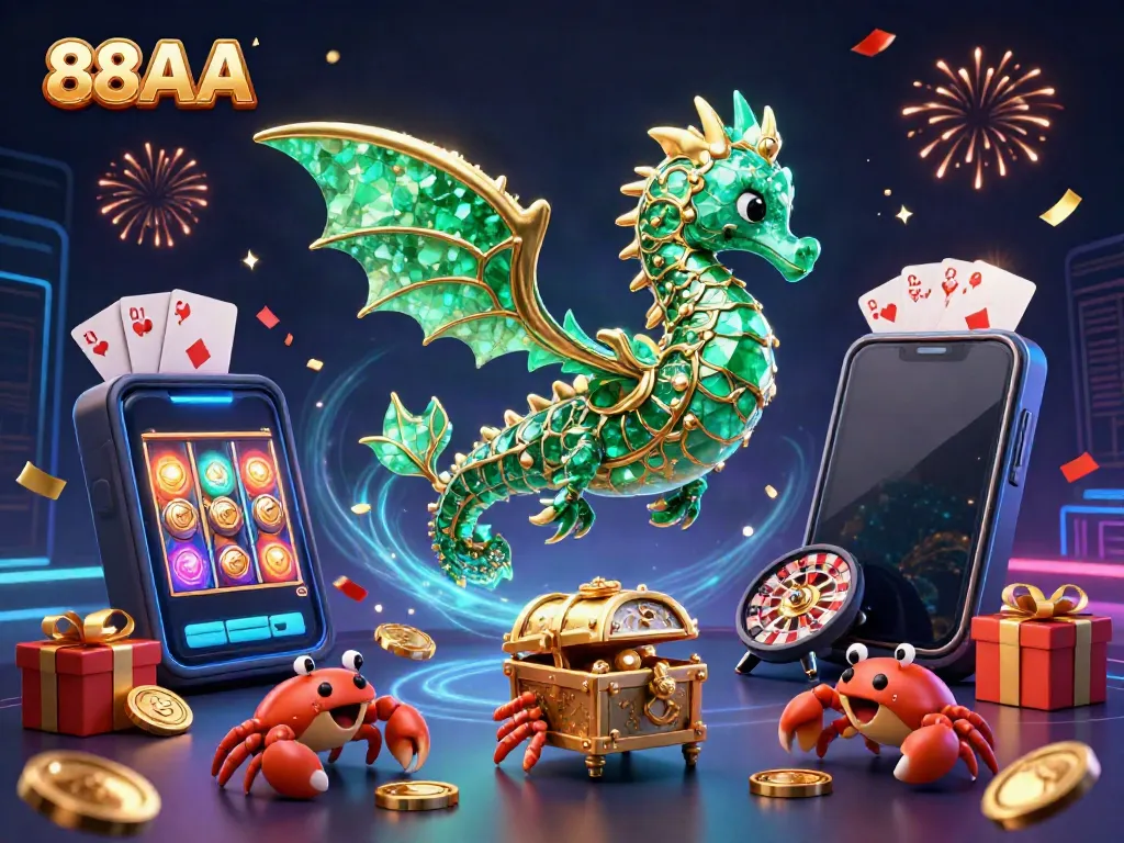 Experience thrilling gameplay at 88AA with a vibrant world of slots, dragons, and treasure adventures.