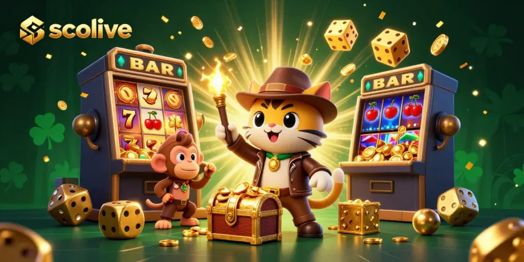 Engage in thrilling gameplay with socolive, watching the explosive action of casino slots and vibrant symbols.