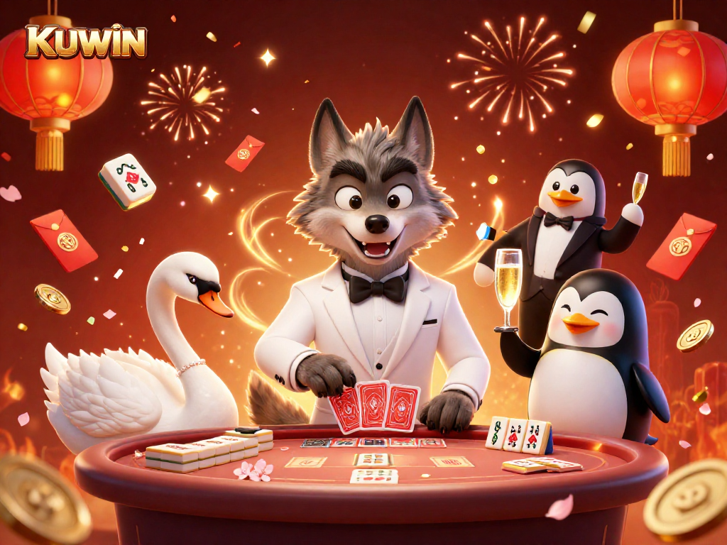 Engage with KUWIN's thrilling baccarat experience through sophisticated gameplay with enchanting characters.