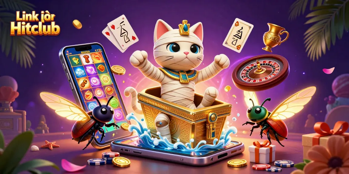 Spin the reels for big wins at Link vào Hitclub with fun-filled Egyptian-themed gaming!