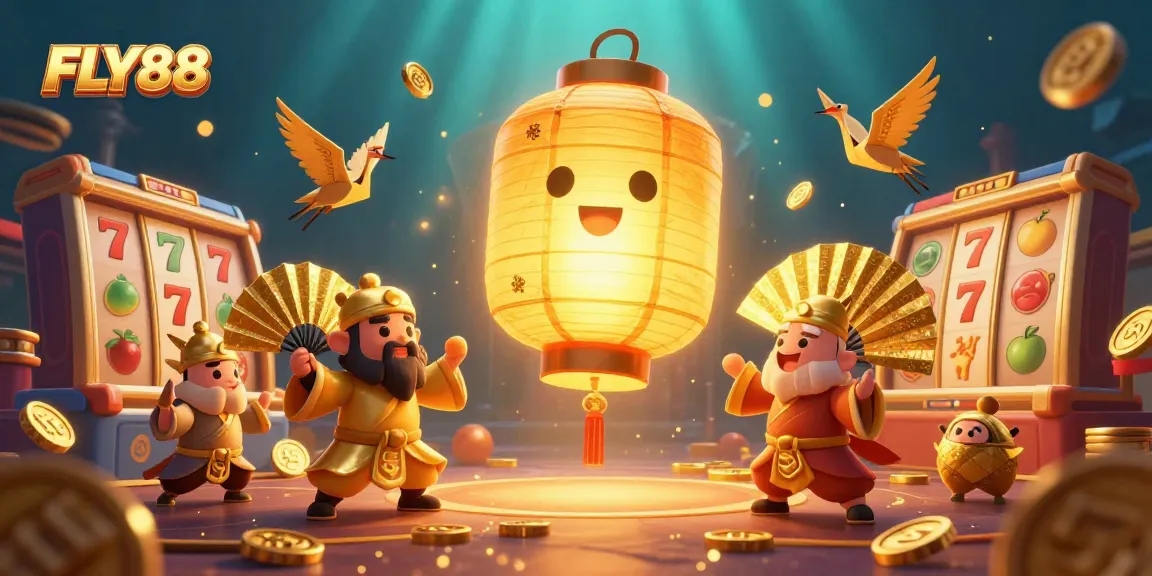 Experience thrilling FLY88 jackpots with golden lantern spirit and dynamic casino elements.