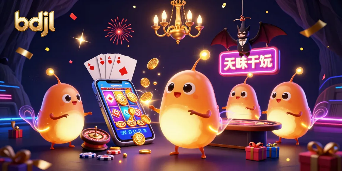Play exciting casino games at bdjl with vibrant glowworms lighting the way!