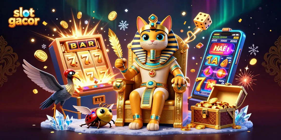 Experience the thrill of slot gacor with explosive jackpots and vibrant casino elements.