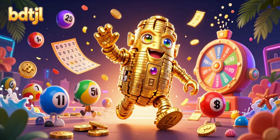 Experience the thrilling world of gambling with bdtjl's vibrant lottery scene, featuring animated elements and rich visuals.