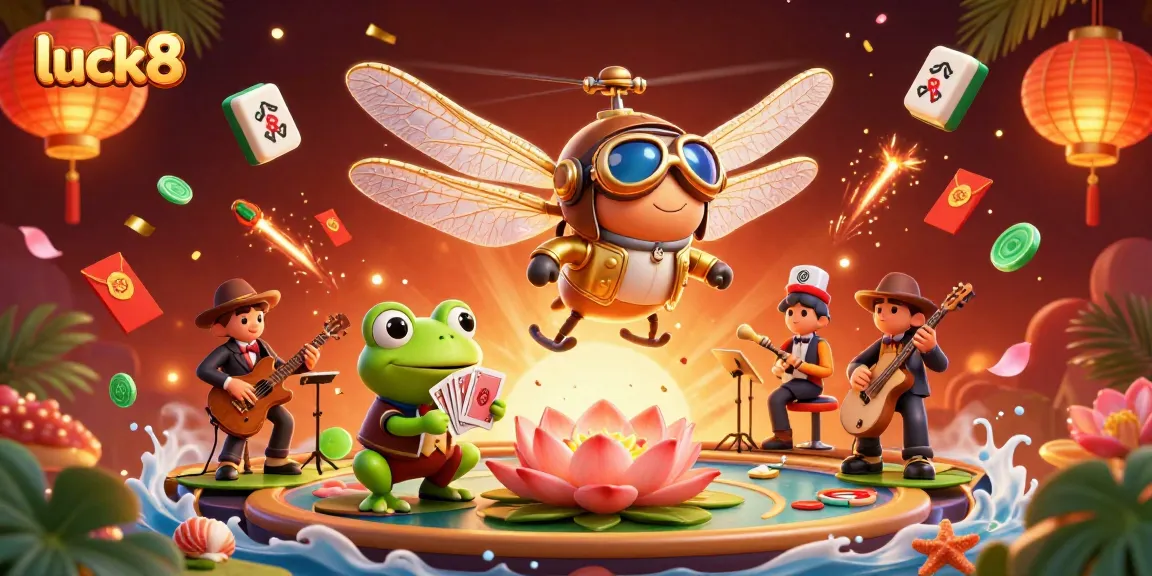 Experience luck8's vibrant gaming scene with thrilling card games and dynamic characters!